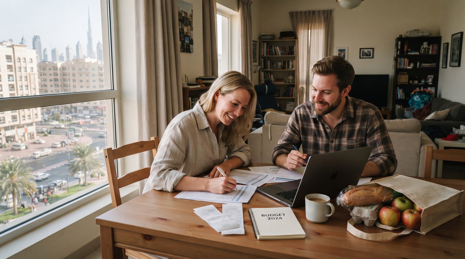 Canadian expat reviewing everyday living costs in Dubai